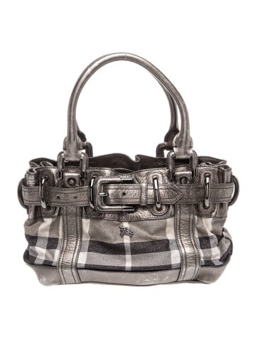 Nova Check Top Handle Bag