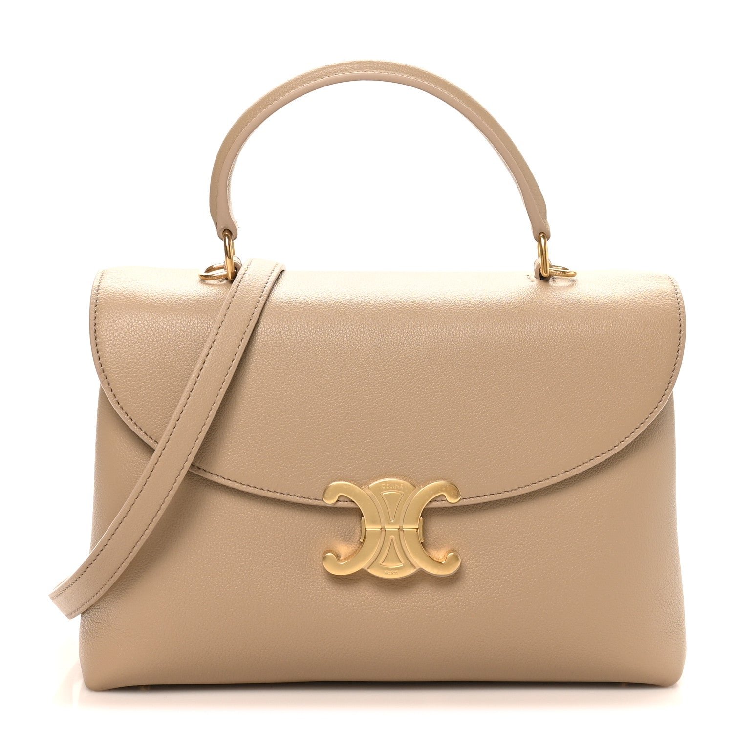 Celine Supple Grained Calfskin Medium Nino Safari