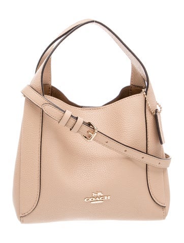 Coach Leather Top Handle Bag
