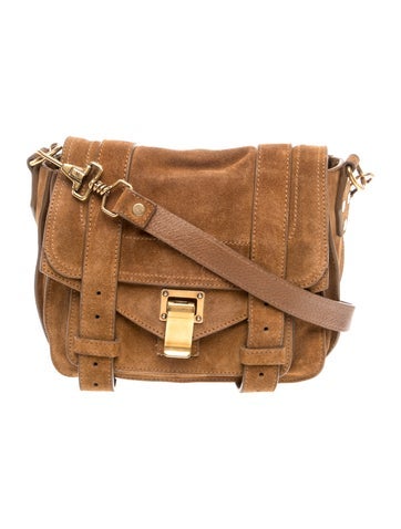 Suede Crossbody Bag