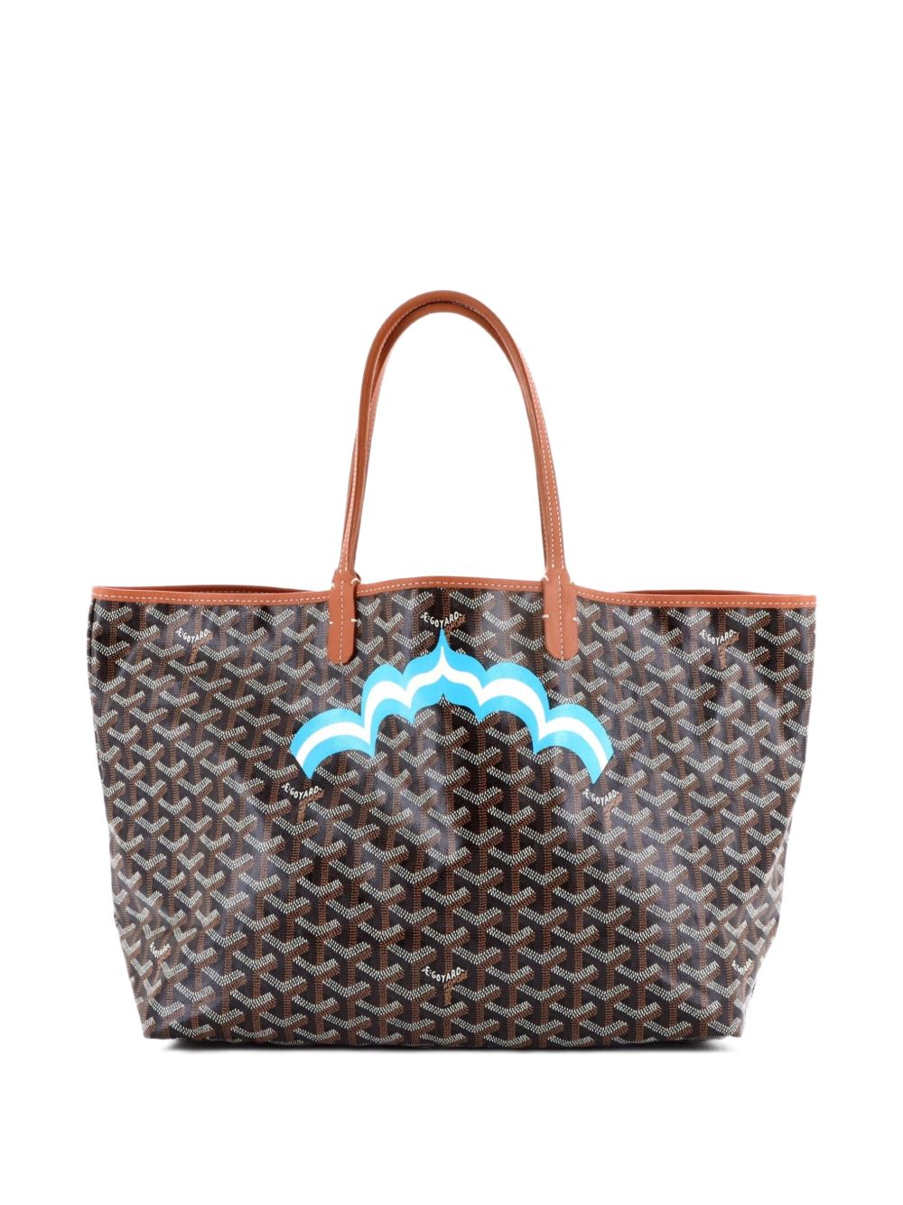 Saint Louis Printed Coated Canvas PM tote bag
