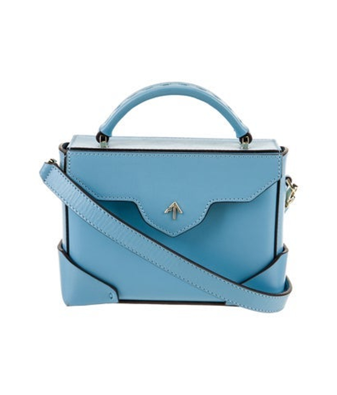 Manu Atelier Atelier Leather Top Handle Bag