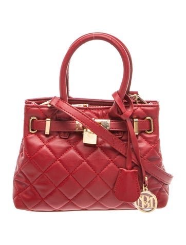 Leather Top Handle Bag