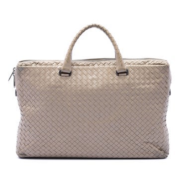 Leather Nappa Intrecciato Business Bag