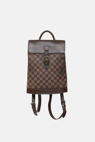 2003 Damier Ebene Soho Backpack