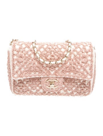 2026 Small Crochet Flap Bag