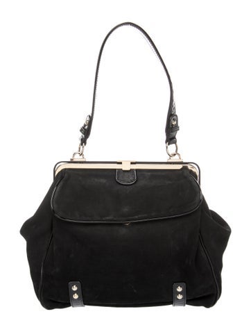Suede Shoulder Bag