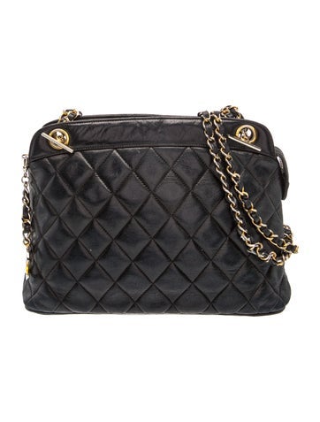 Quilted CC Shoulder Bag