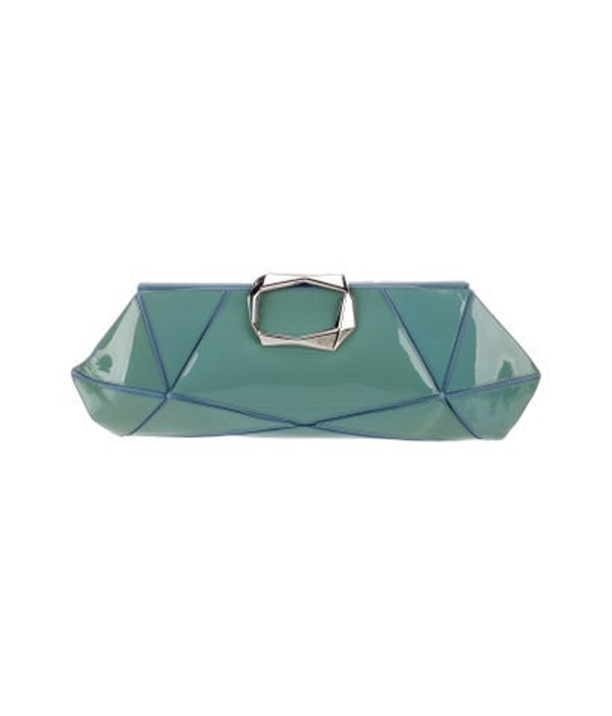 Roger Vivier Vivier Patent Leather Clutch