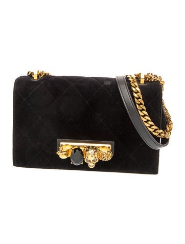 Skull Top Handle Bag