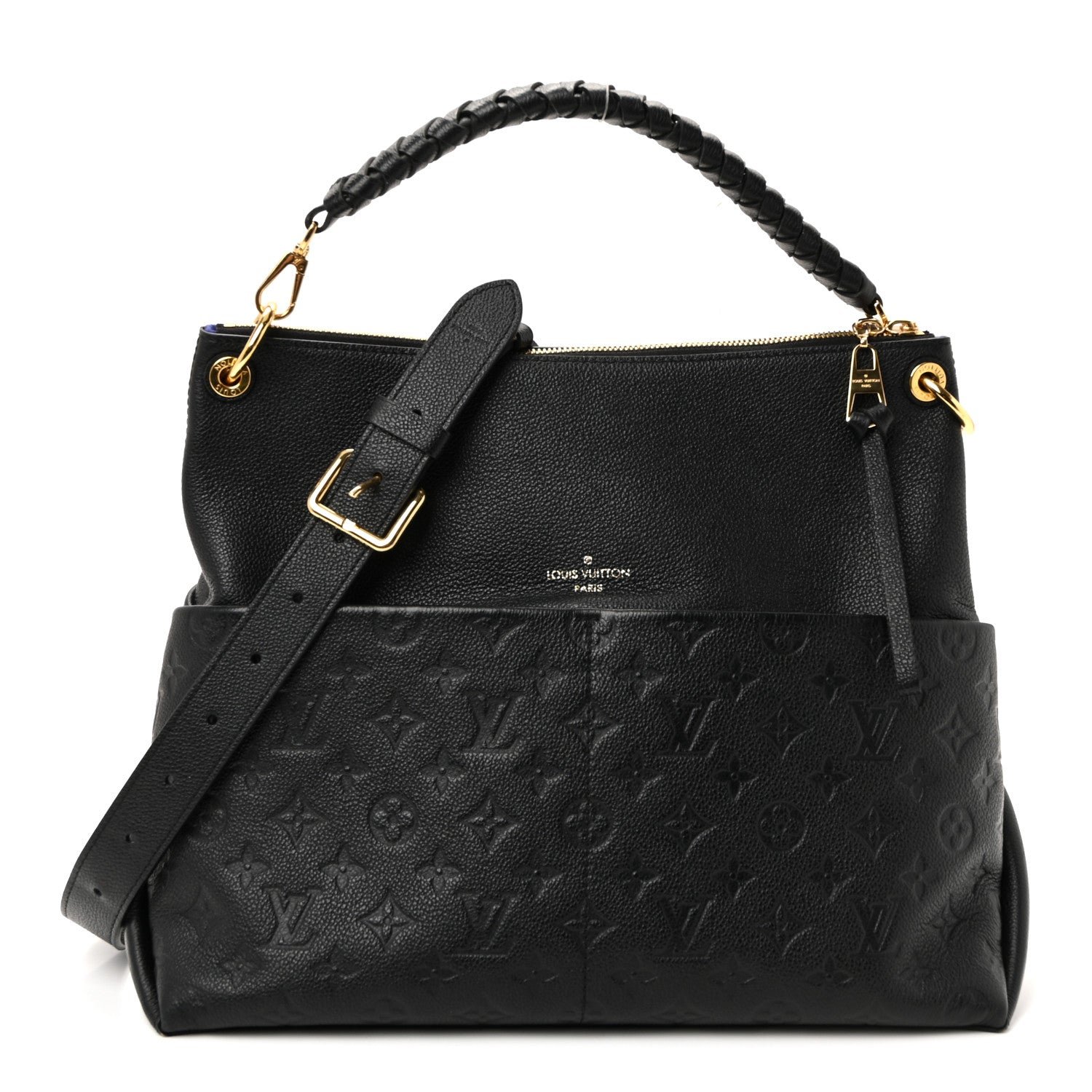 Louis Vuitton Louis Vuitton Empreinte Maida Hobo Black