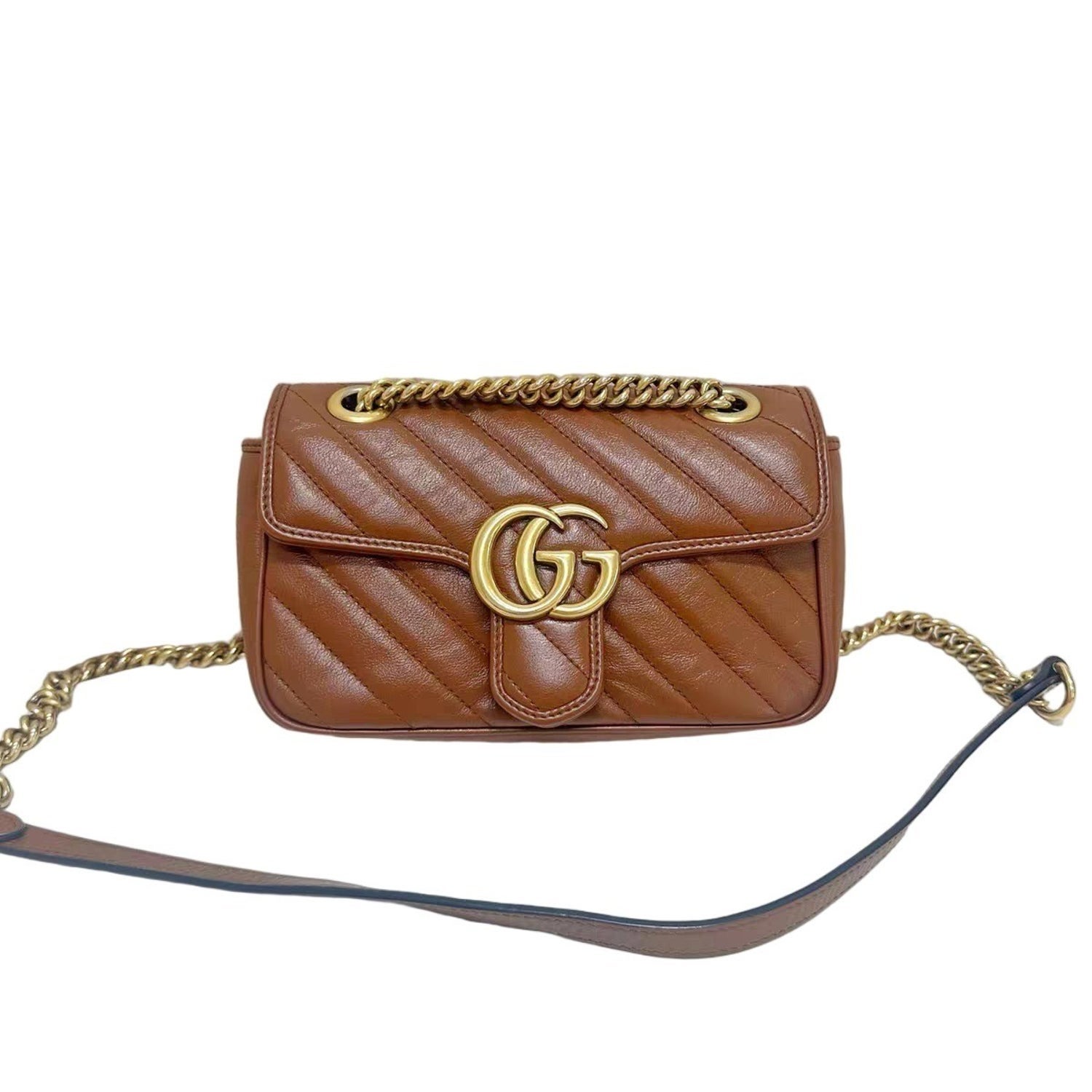 Calfskin GG Marmont Mini