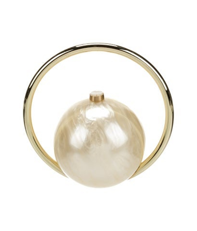 Cult Gaia Gaia Acrylic Top Handle Bag