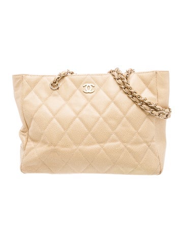 Quilted Caviar CC Shopping Tote