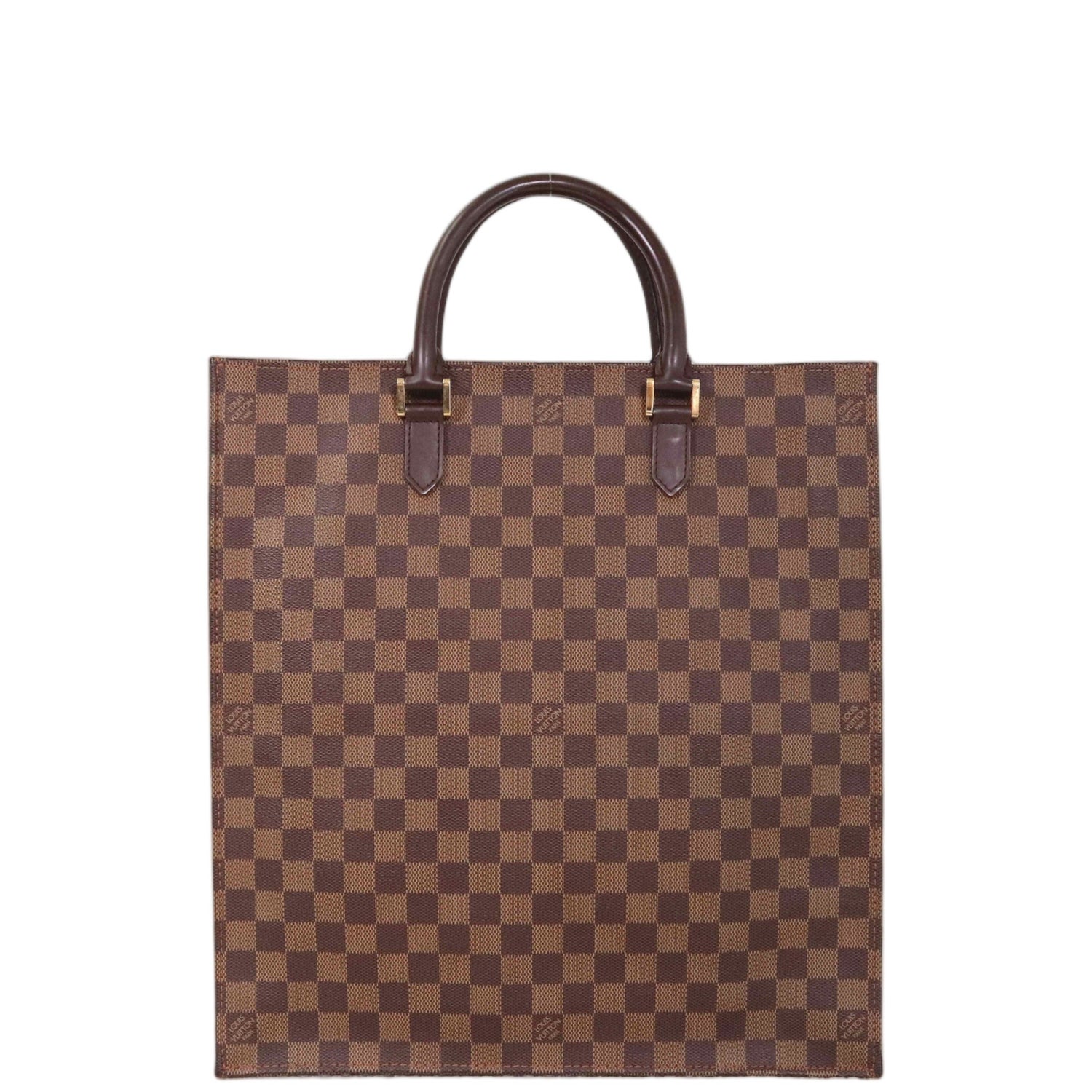 Coated Canvas Sac Plat GM