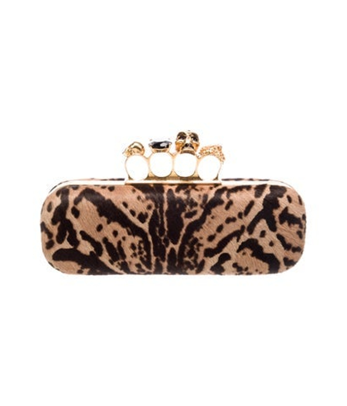 Alexander McQueen Mcqueen Skull Knuckle Clutch