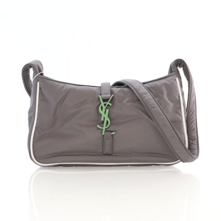 Saint Laurent Nylon Le 5 A 7 Hobo