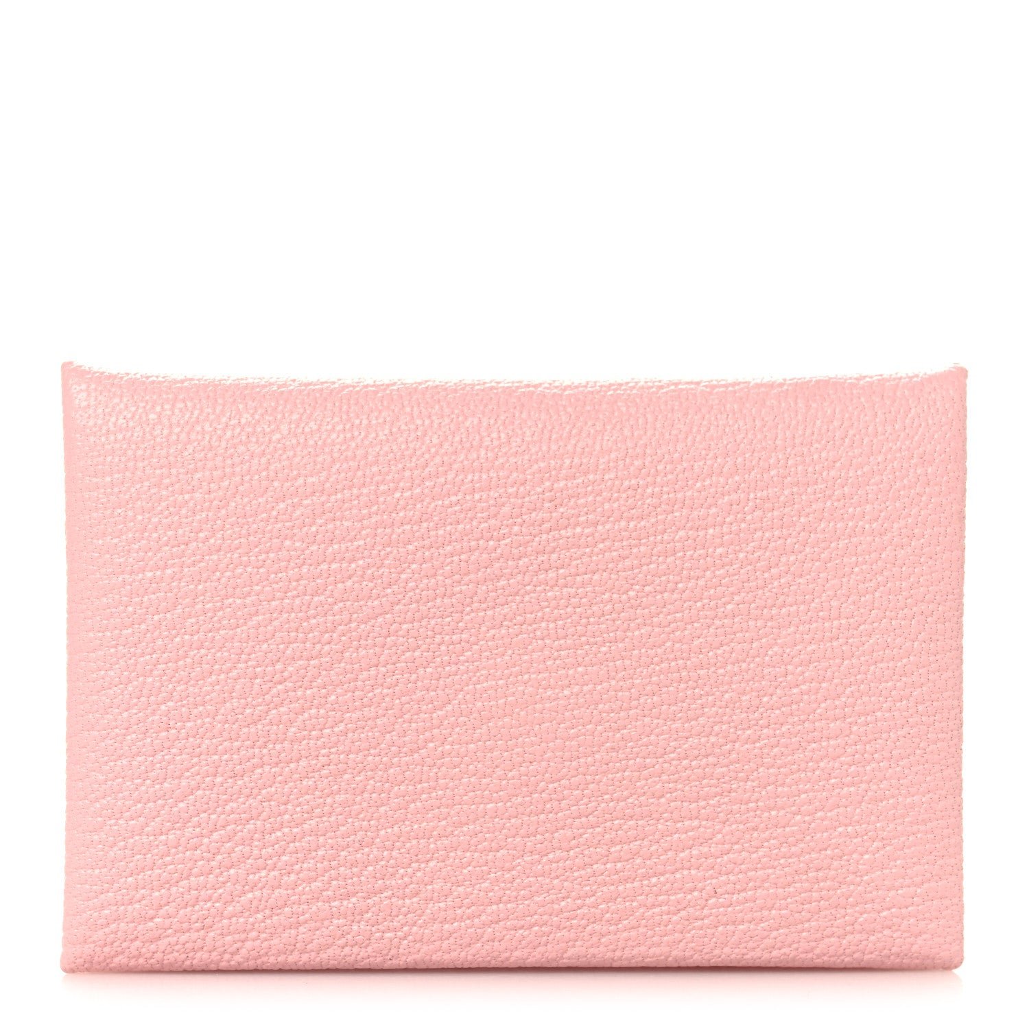Hermes Hermes Chevre Mysore Calvi Card Case Rose Darling