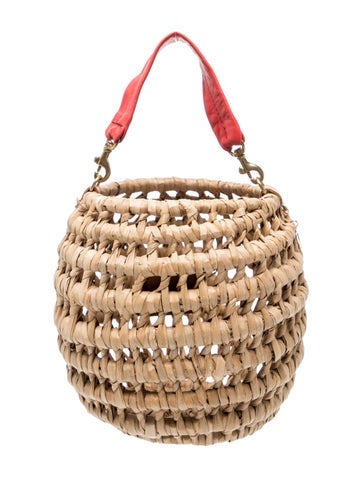 Straw Bucket Bag