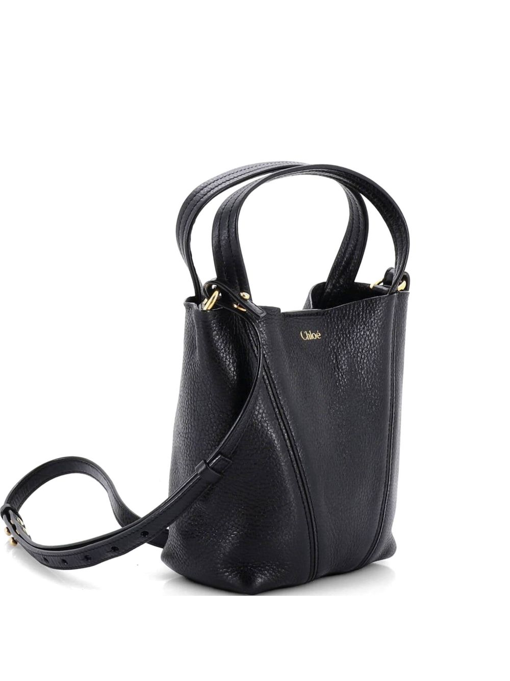 Spin Tote Leather Small crossbody bag