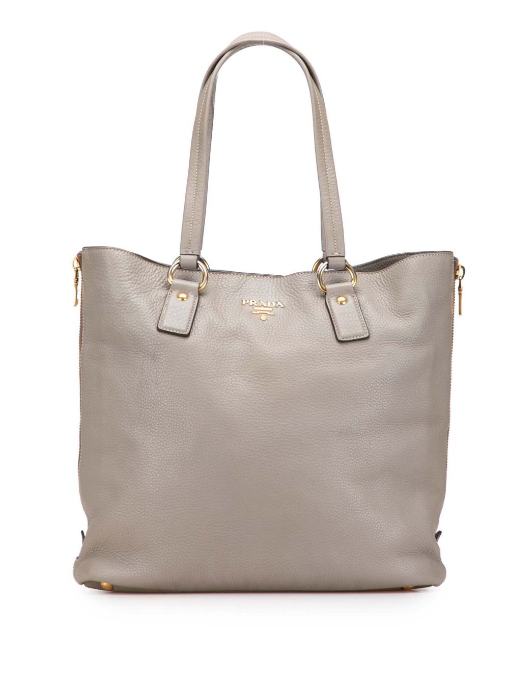 2013-2025 Vitello Daino Side Zip Shopper tote bag