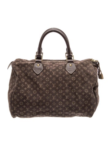 Monogram Mini Lin Speedy 30 Vintage