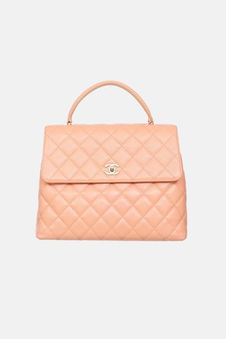 2004 Caviar Medium Kelly Top Handle Bag