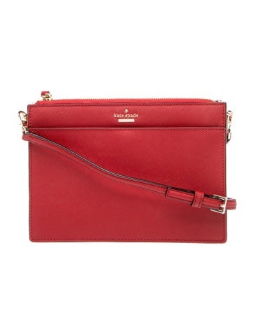 Saffiano Leather Crossbody Bag w/ Tags