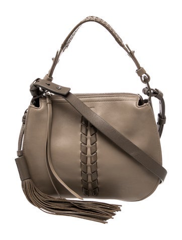 Leather Top Handle Bag
