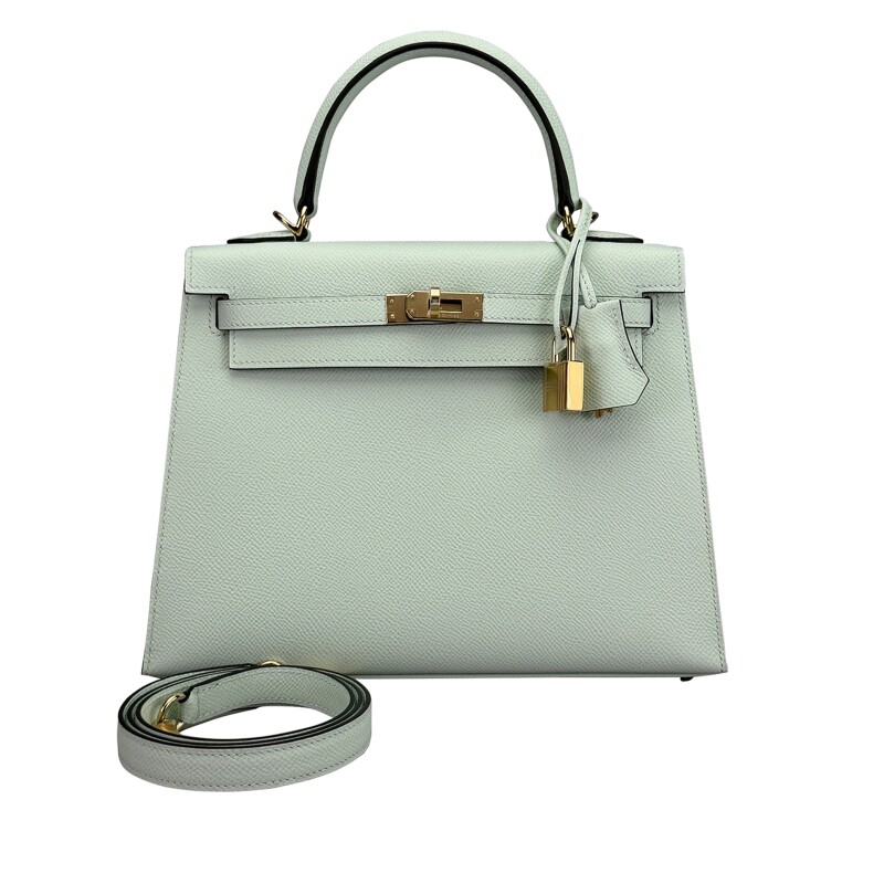 Vert Peppermint Epsom Sellier Kelly 25 Permabrass Hardware, 2025