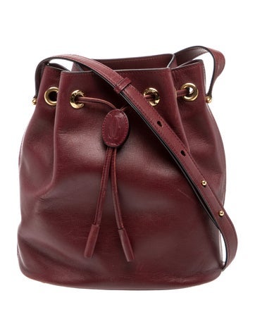Cartier Leather Bucket Bag