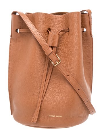 Leather Bucket Bag