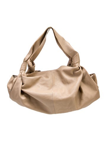 The Row Leather Ascot Knot Medium