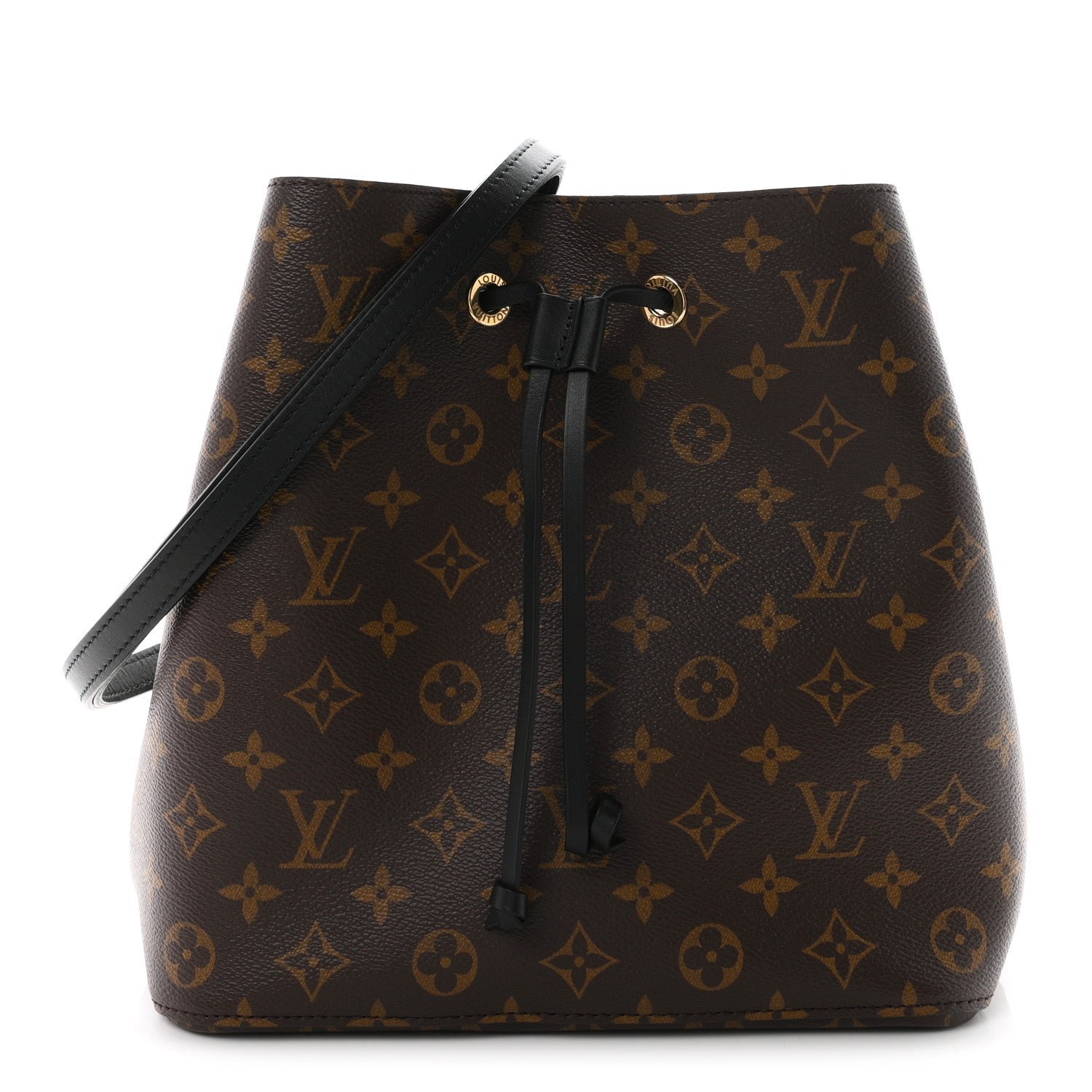 Louis Vuitton Louis Vuitton Monogram Neonoe MM Black
