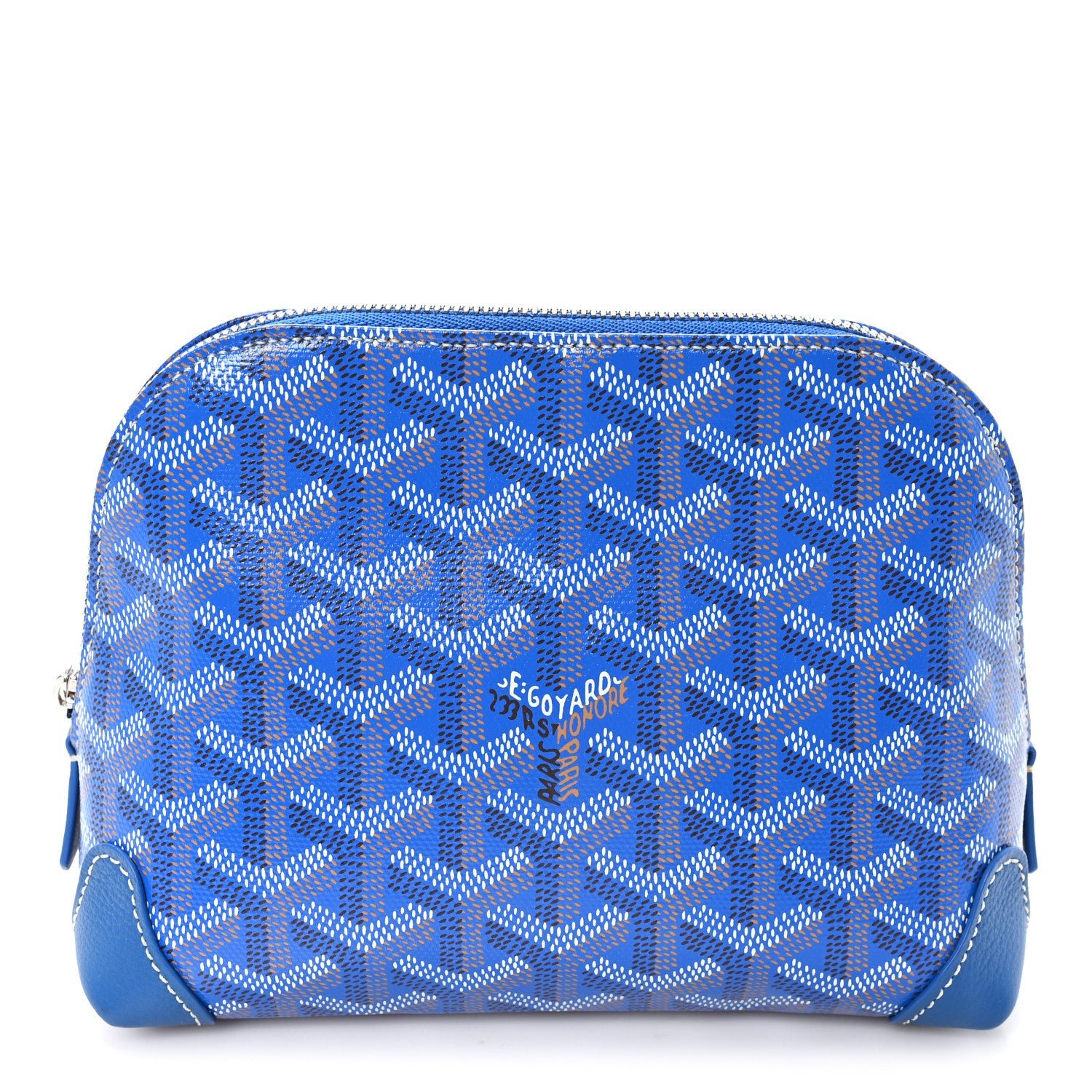 Goyard Goyardine Vendome Toiletry Pouch Sky Blue