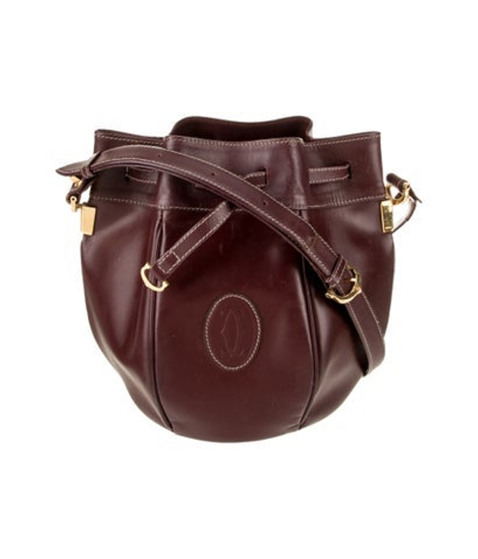 Cartier Leather Shoulder Bag