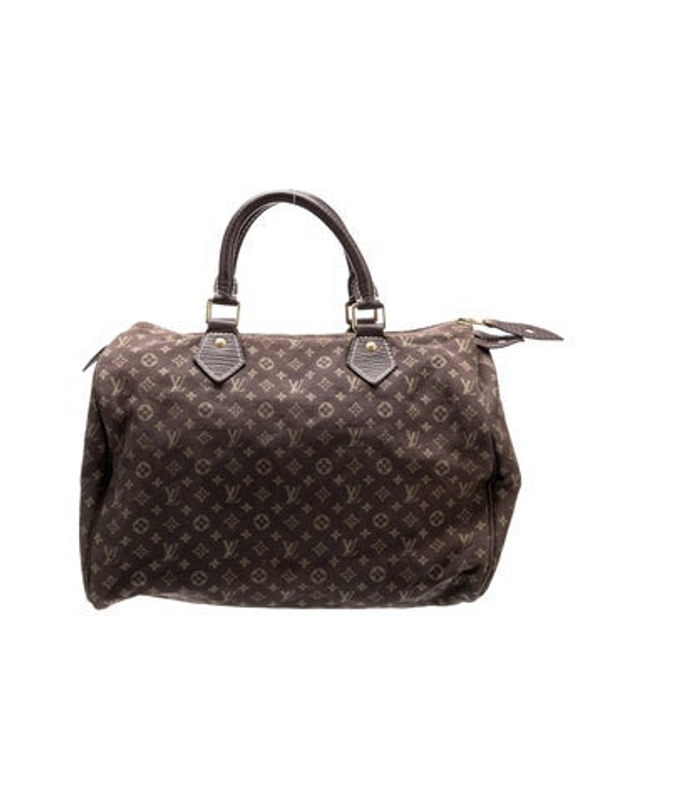 Louis Vuitton Vuitton Monogram Mini Lin Speedy 30