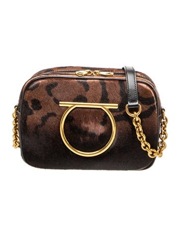 Salvatore Ferragamo Ponyhair Evening Bag