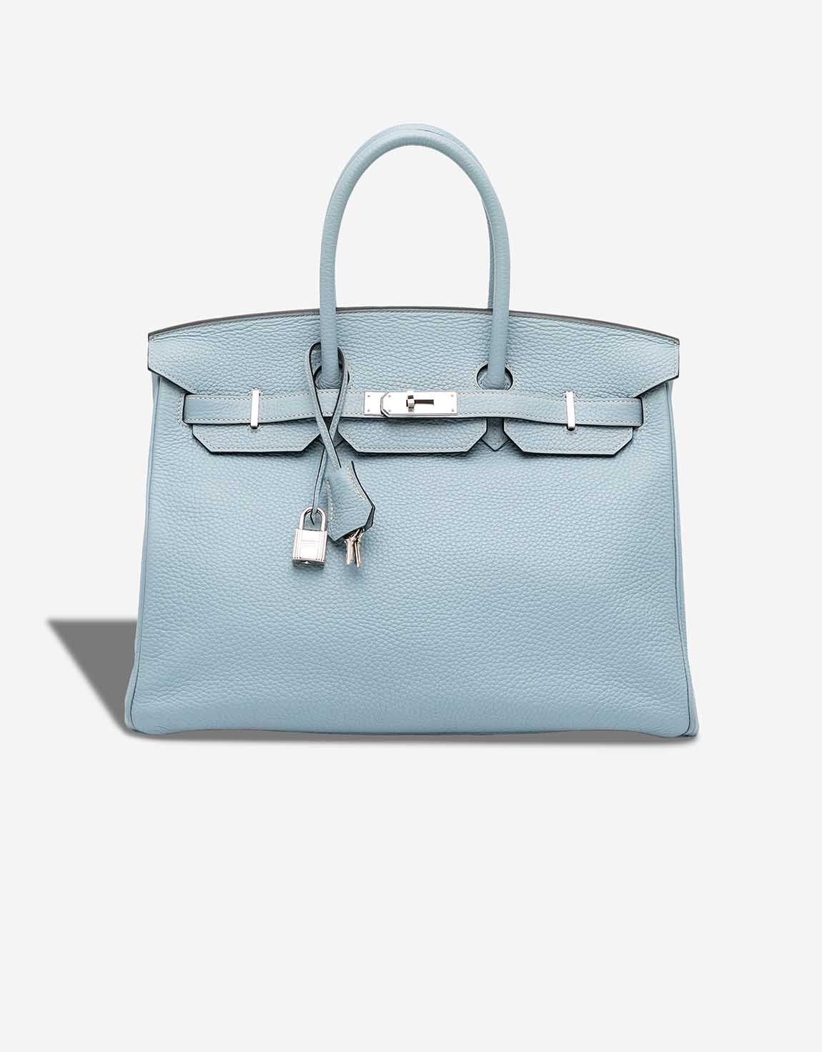 Hermes 
		Birkin 35 Togo Bleu Lin    