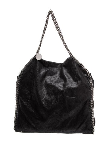 Stella McCartney Vegetarian Suede Shoulder Bag