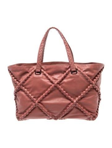 Bottega Veneta Intrecciato Intrecciato Diamond Quilted Pompeii