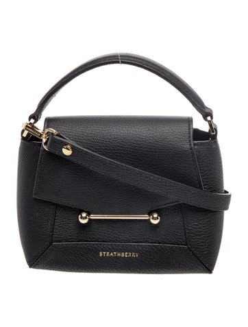 Strathberry Leather Top Handle Bag