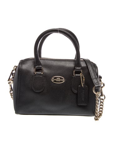 Leather Top Handle Bag
