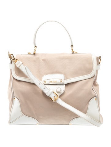 Saffiano Leather Top Handle Bag
