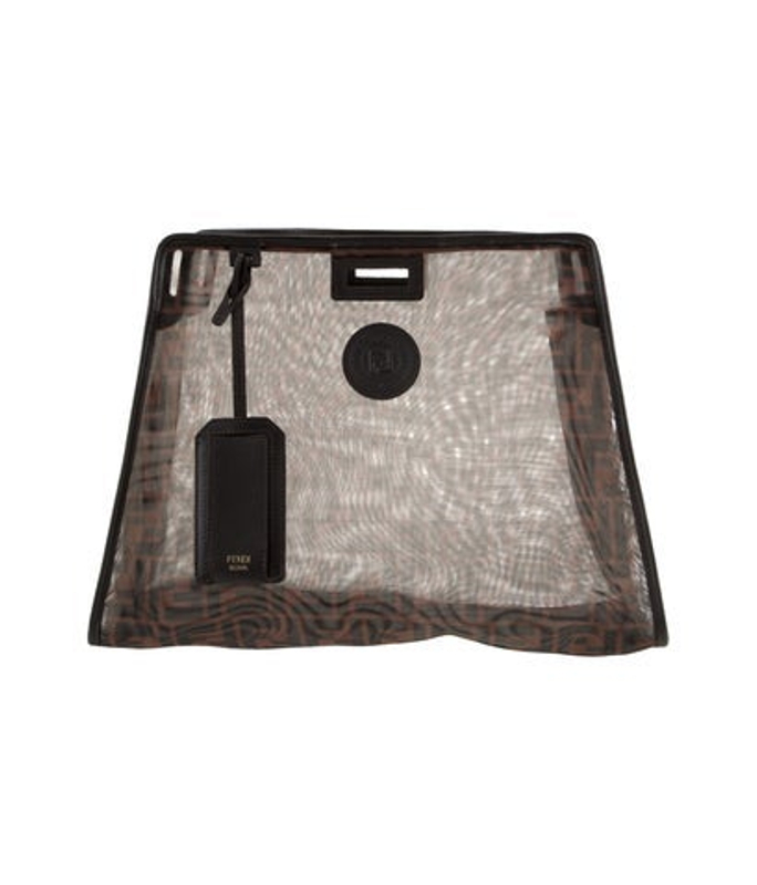 Fendi Zucca Ff Top Handle Bag