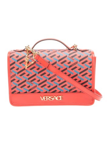 Versace Leather Crossbody Bag