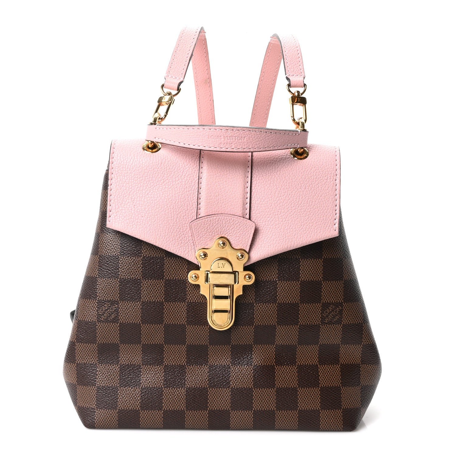 Louis Vuitton Damier Ebene Clapton Backpack Magnolia