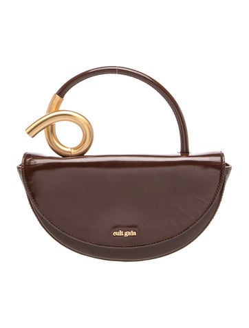 Leather Top Handle Bag