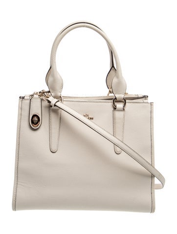 Leather Top Handle Bag