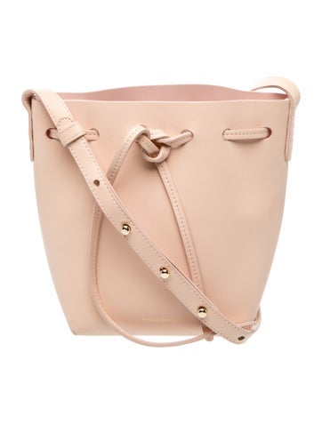 Mansur Gavriel Leather Bucket Bag